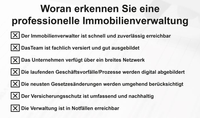 Immobilienverwaltung